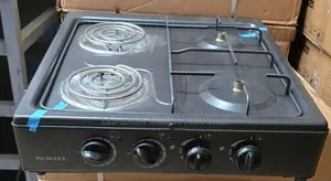 Kumtel 2 Gas 2elctric Energy Saving Stove