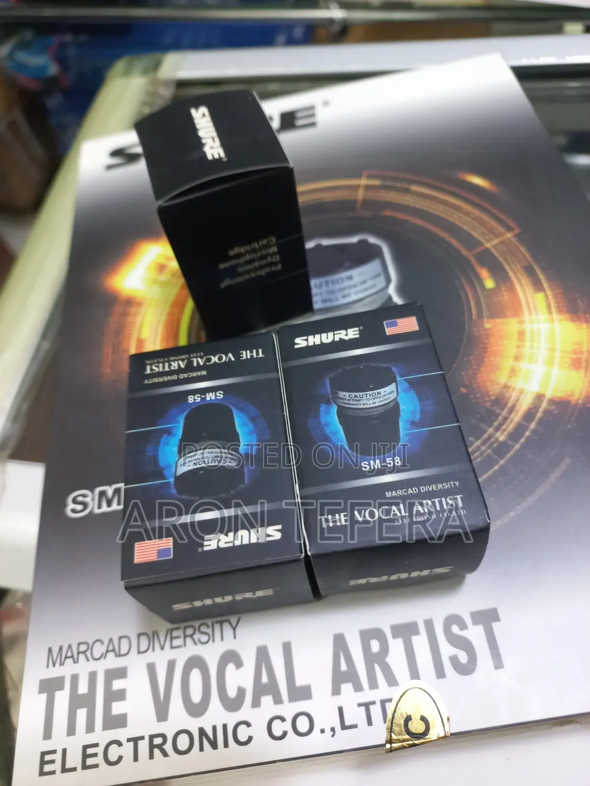 "Original Shure SM-58 Mic Head (The Vocal Artist) "