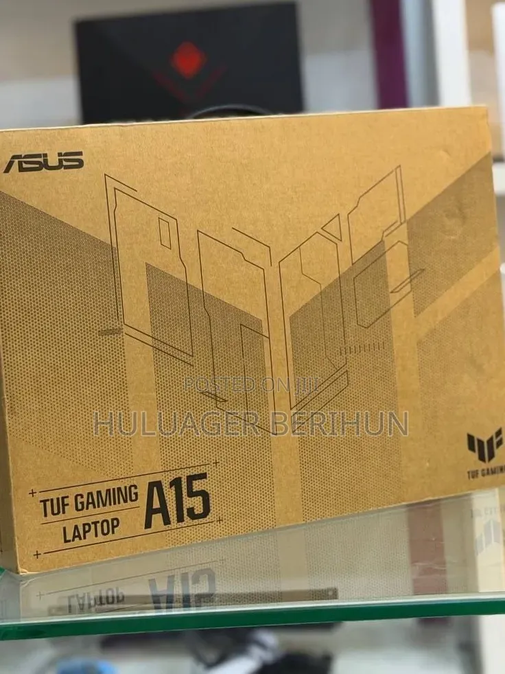 New Laptop Asus TUF Gaming A15 16GB AMD Ryzen 7 SSD 512GB