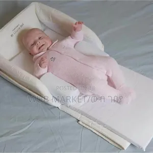 Little Bed for Baby የልጆች ማስተኛ ማስደገፊያ ያለው