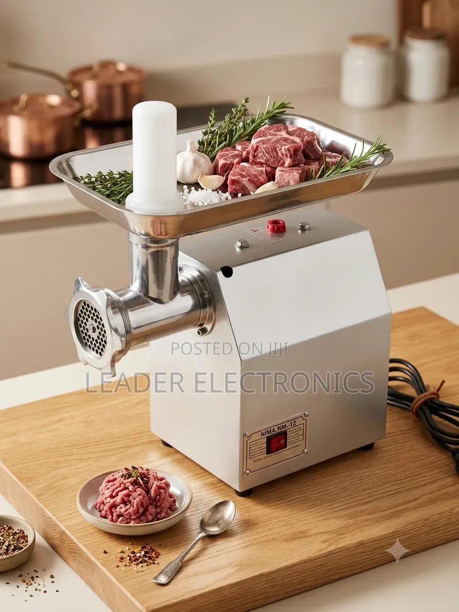 Stainless Steel Meat Grinder No. 12 – Heavy Duty Durable Performance