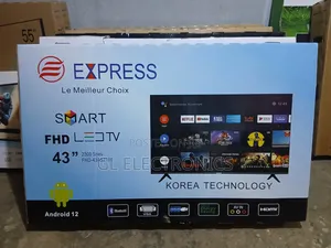 Express 43 Inch TV Double Glass