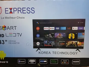 Express 43 Inch TV Double Glass