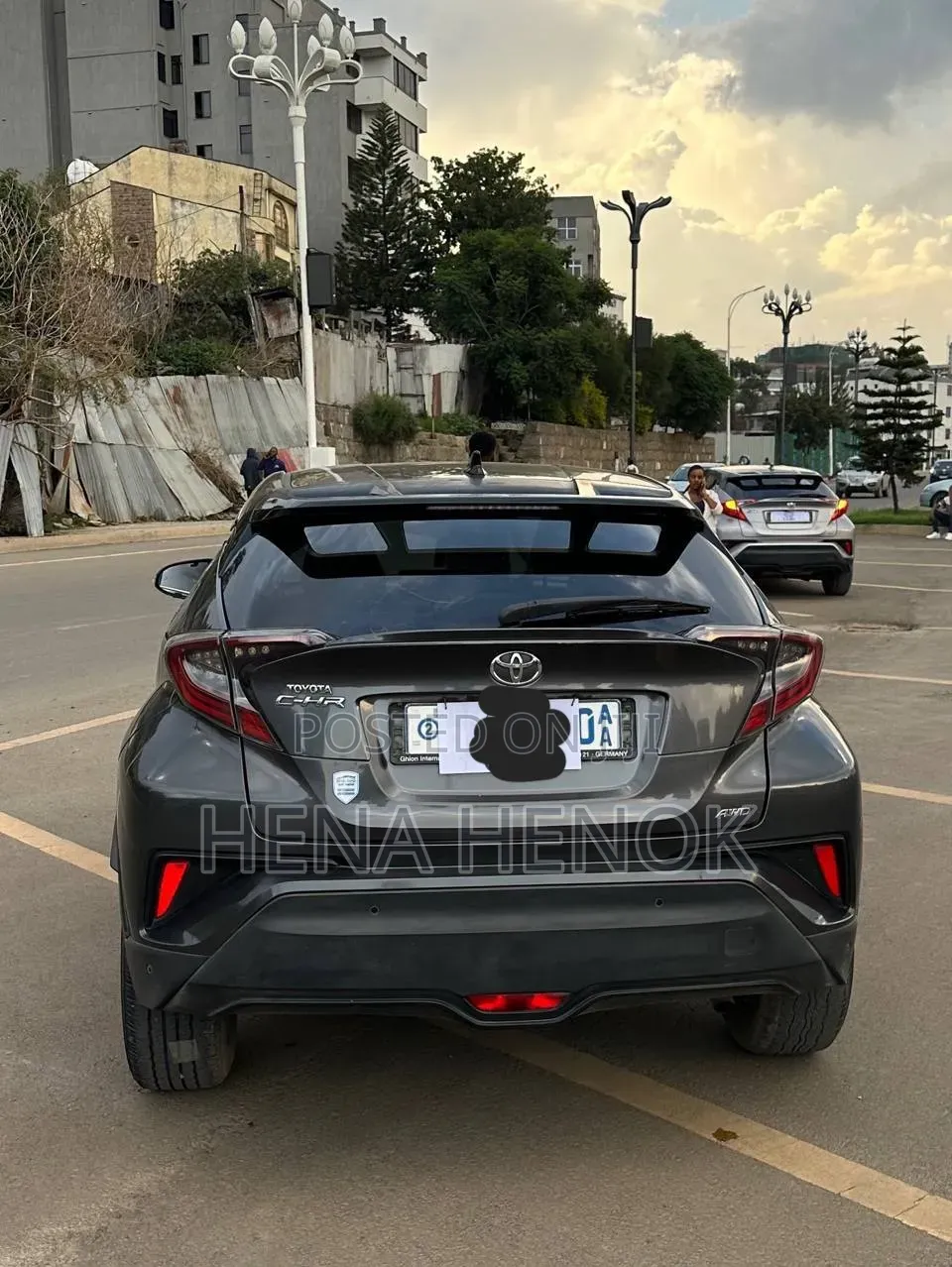 Toyota C-HR 2017 Gray