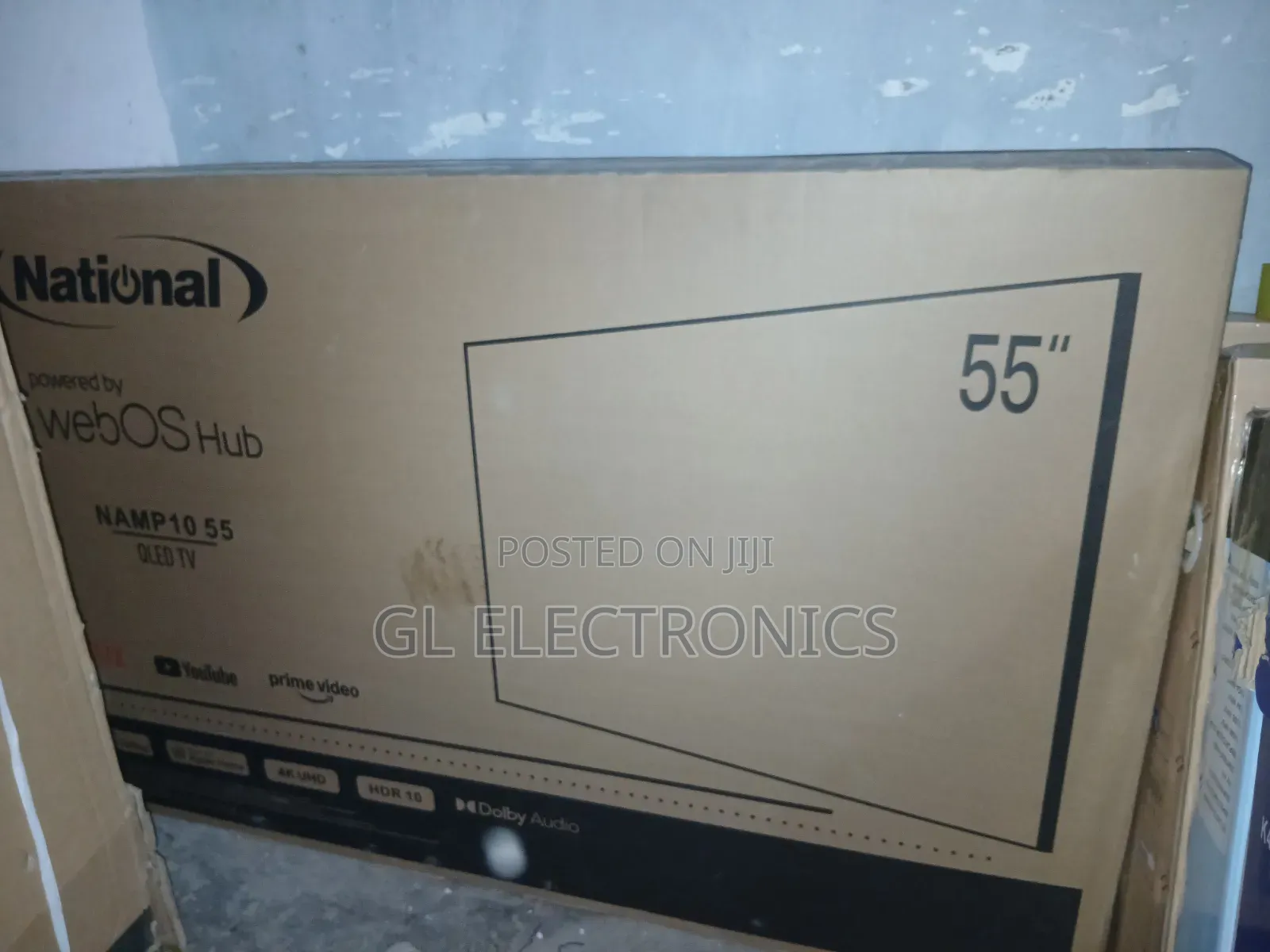 National TV 55 Inch Framless Newe Arvival