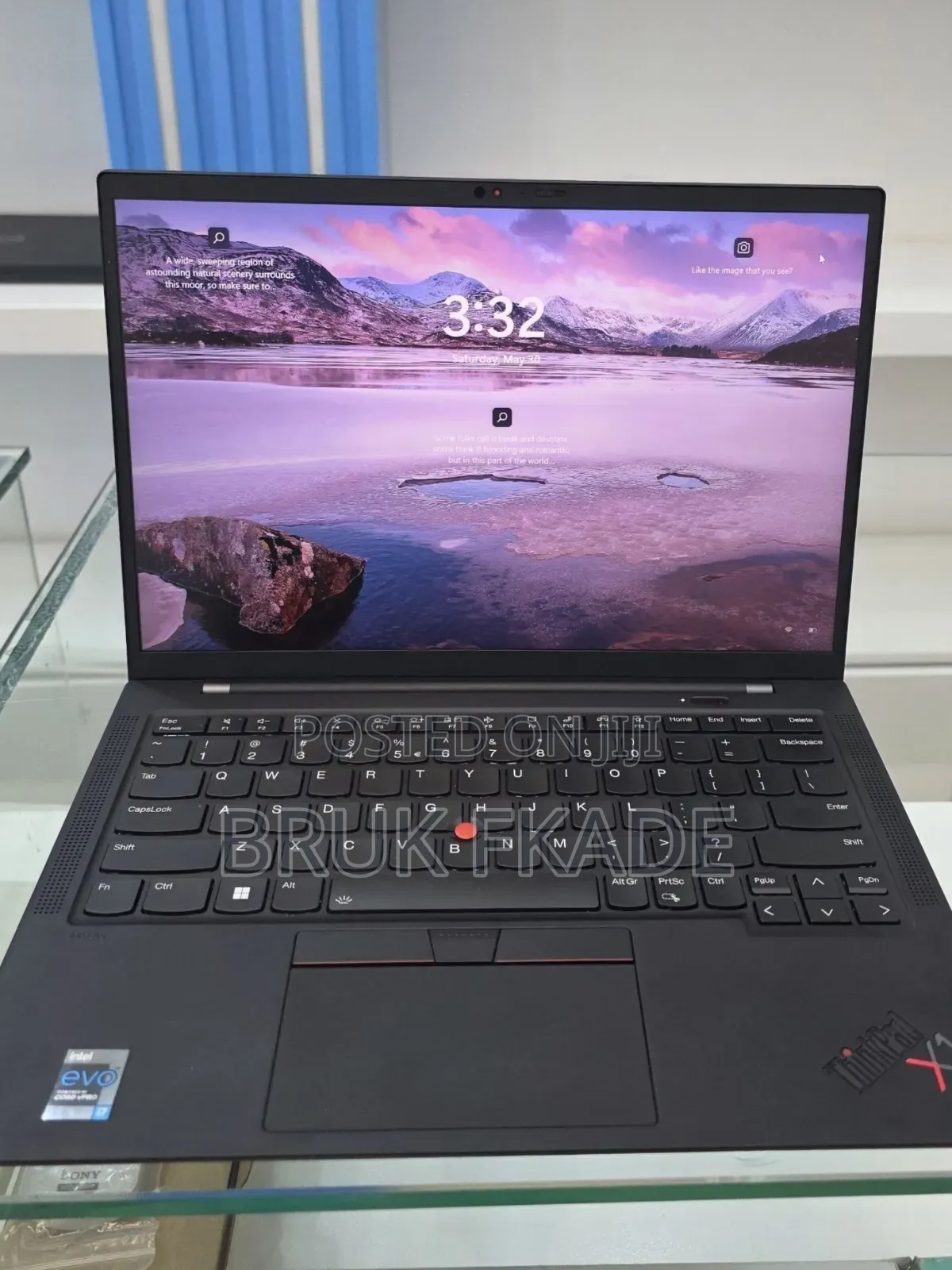 New Laptop Lenovo ThinkPad X1 Carbon 16GB Intel Core i7 SSD 512GB