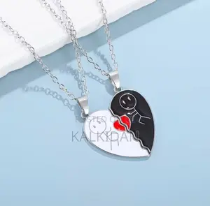 Heart Shaped Couple Necklace
