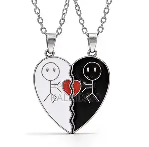 Heart Shaped Couple Necklace