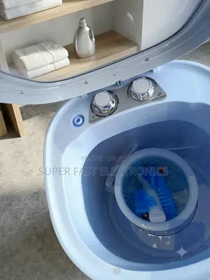 Roshan Mini Washing Machine – 4KG Tub Washer With Shoe Washing Brush