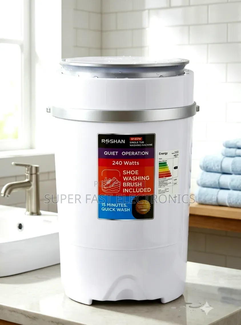 Roshan 4KG Mini Washing Machine Is a Compact and Efficient 4KG