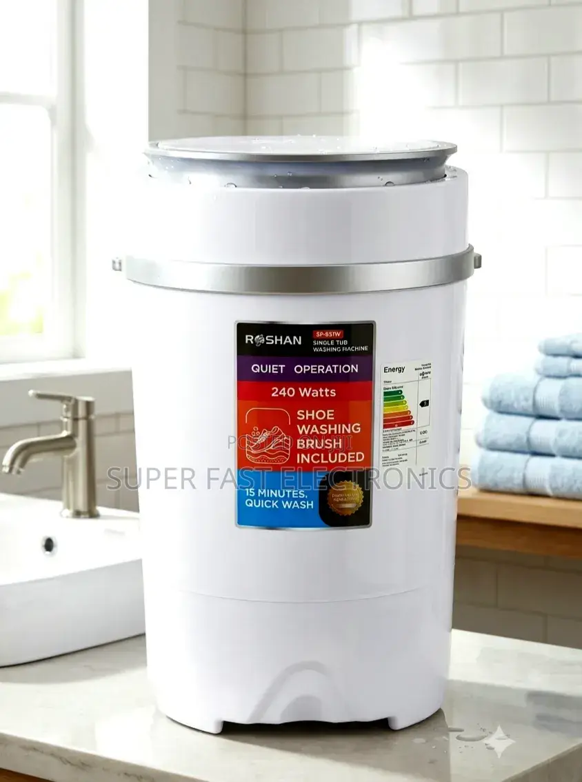 Roshan 4KG Mini Washing Machine Is a Compact and Efficient 4KG