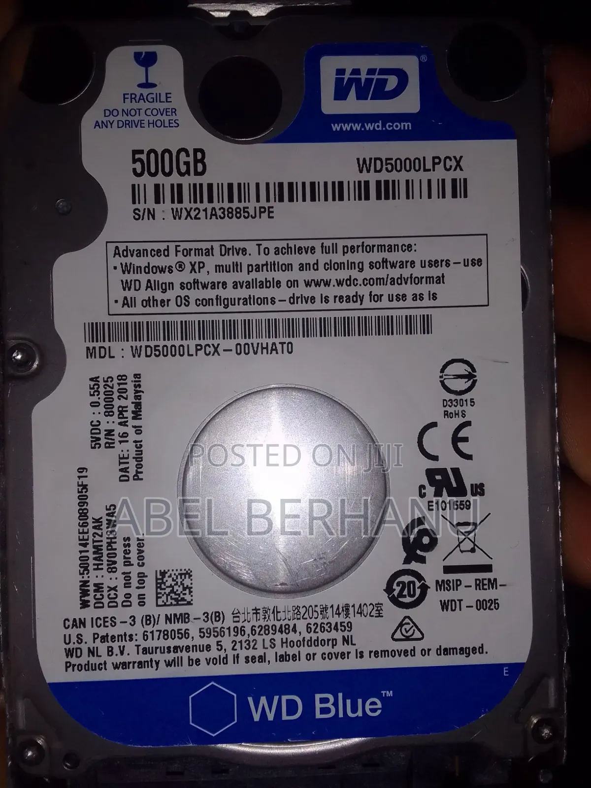 WD Hard Driver
