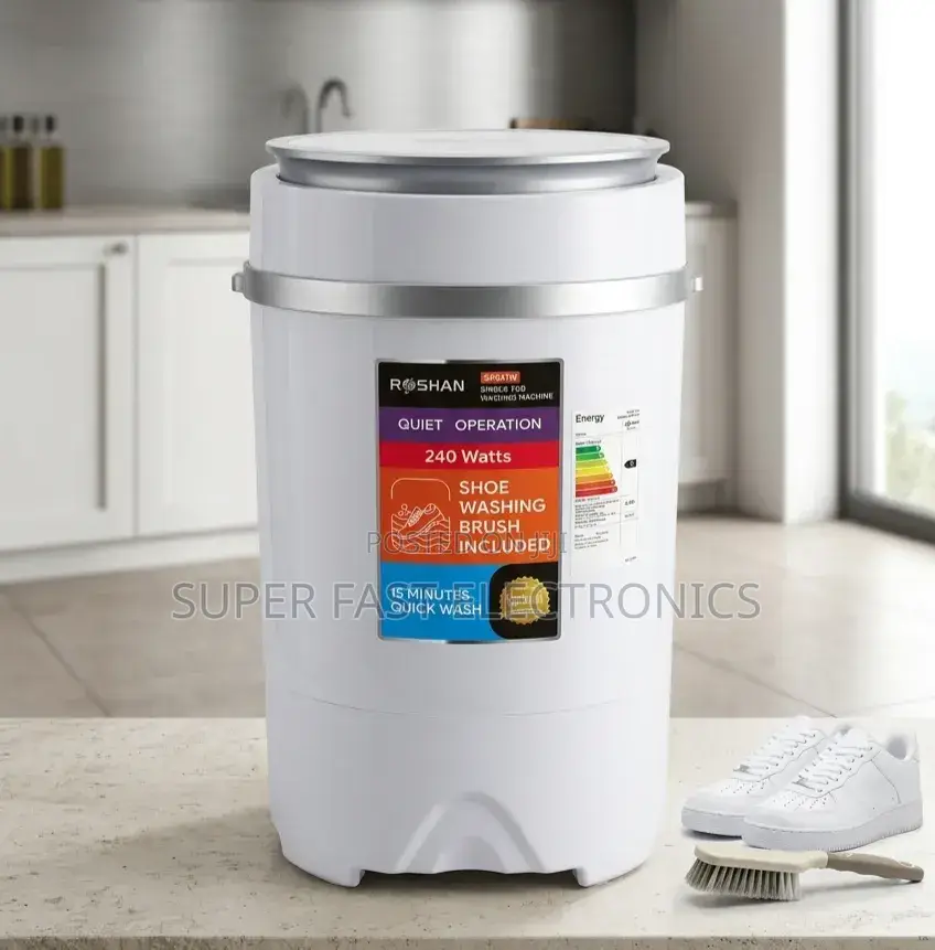 Roshan Mini Washing Machine 4kg Single Tub Washing