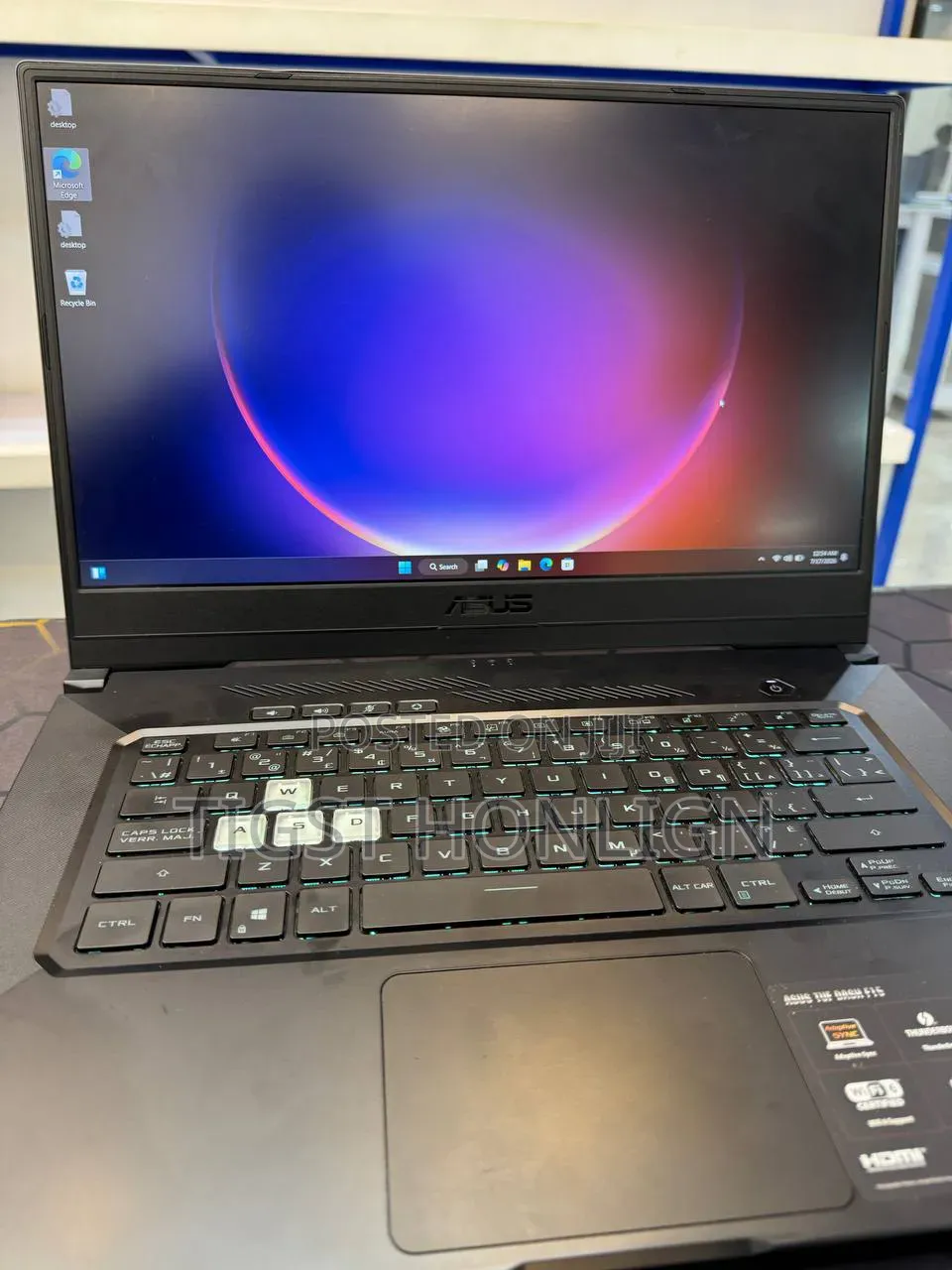 Laptop Asus TUF Gaming A15 16GB Intel Core i7 SSD 512GB