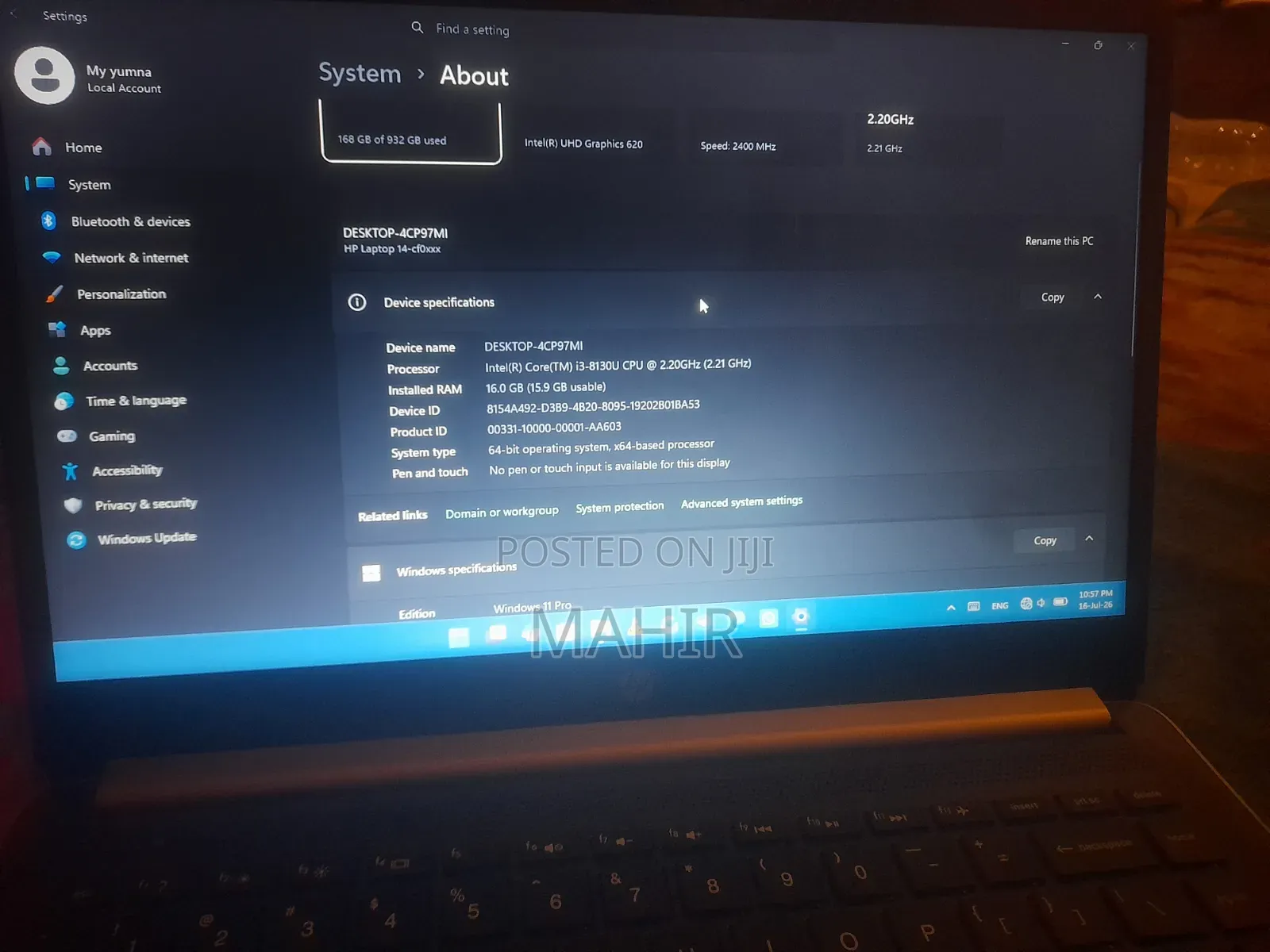 Laptop HP EliteBook 725 G4 16GB Intel Core i3 HDD 1T