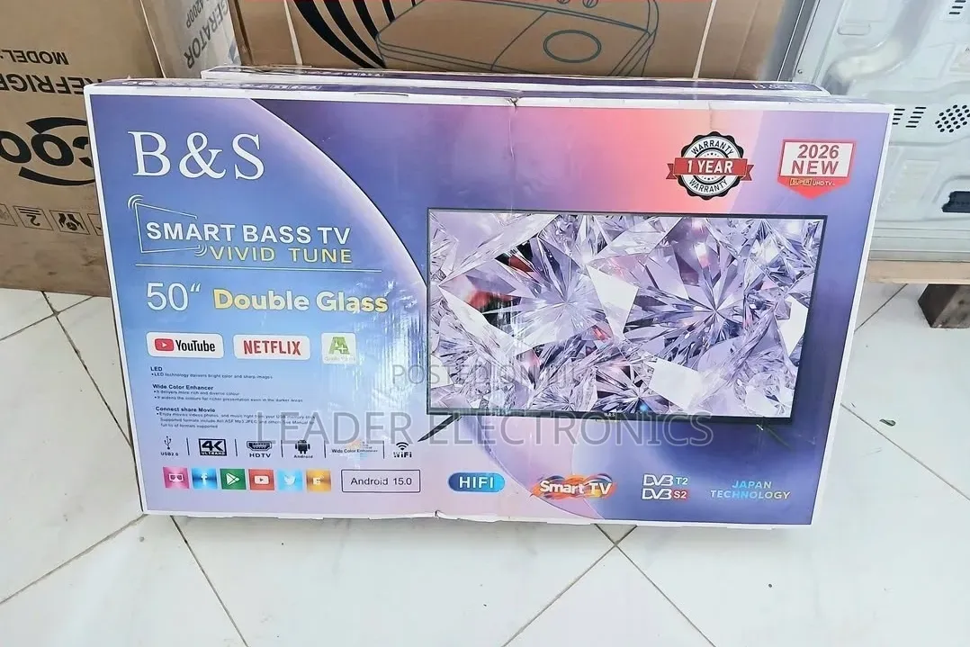 B S TV 50" Smart Android TV – New Arrival | Big Screen Smart