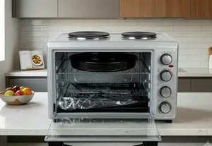 Delta Mini Oven Electric With 2 Hot Plates – 1600W Toaster
