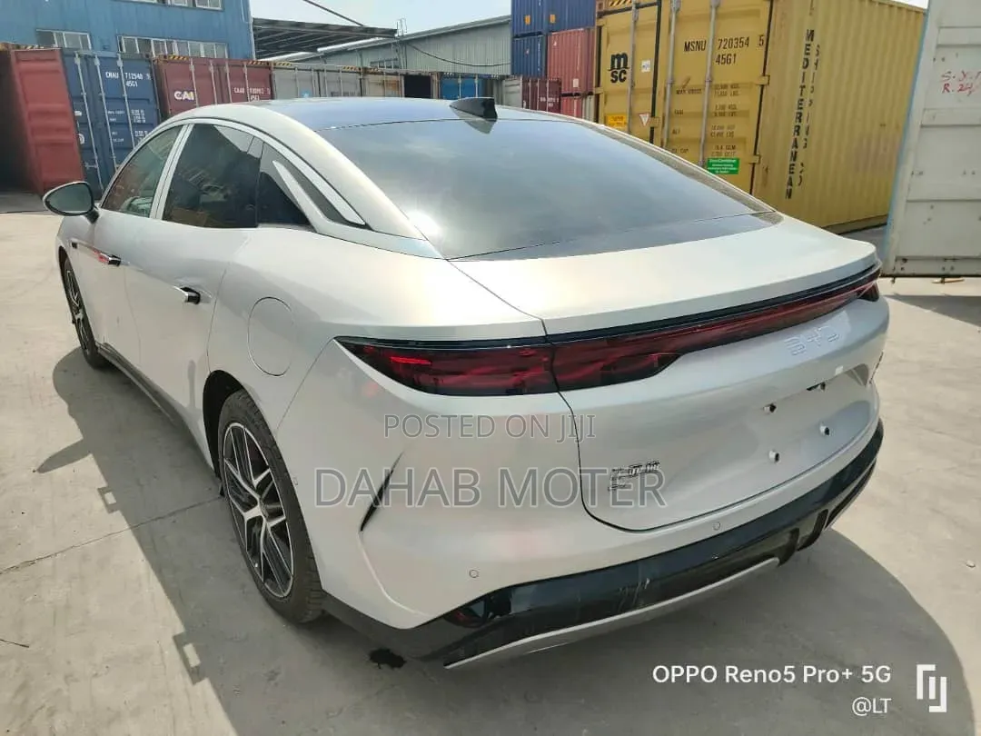 New BYD Han EV Long Range 2025 Burgundy