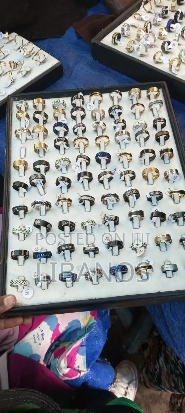 Male Rings in Different Size and Color