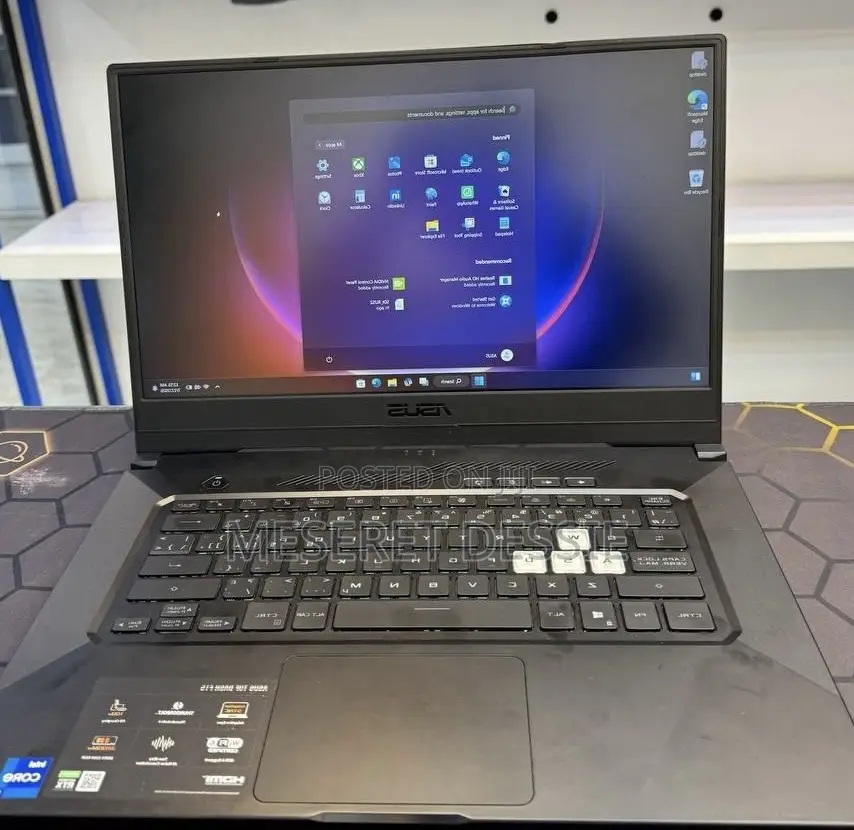 New Laptop Asus TUF Gaming A15 16GB Intel Core i7 SSD 512GB