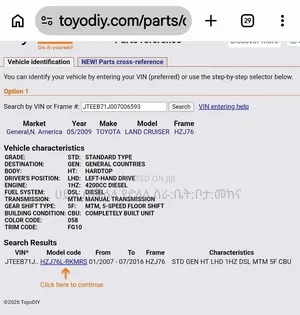 Toyota Land Cruiser 2010 Off white