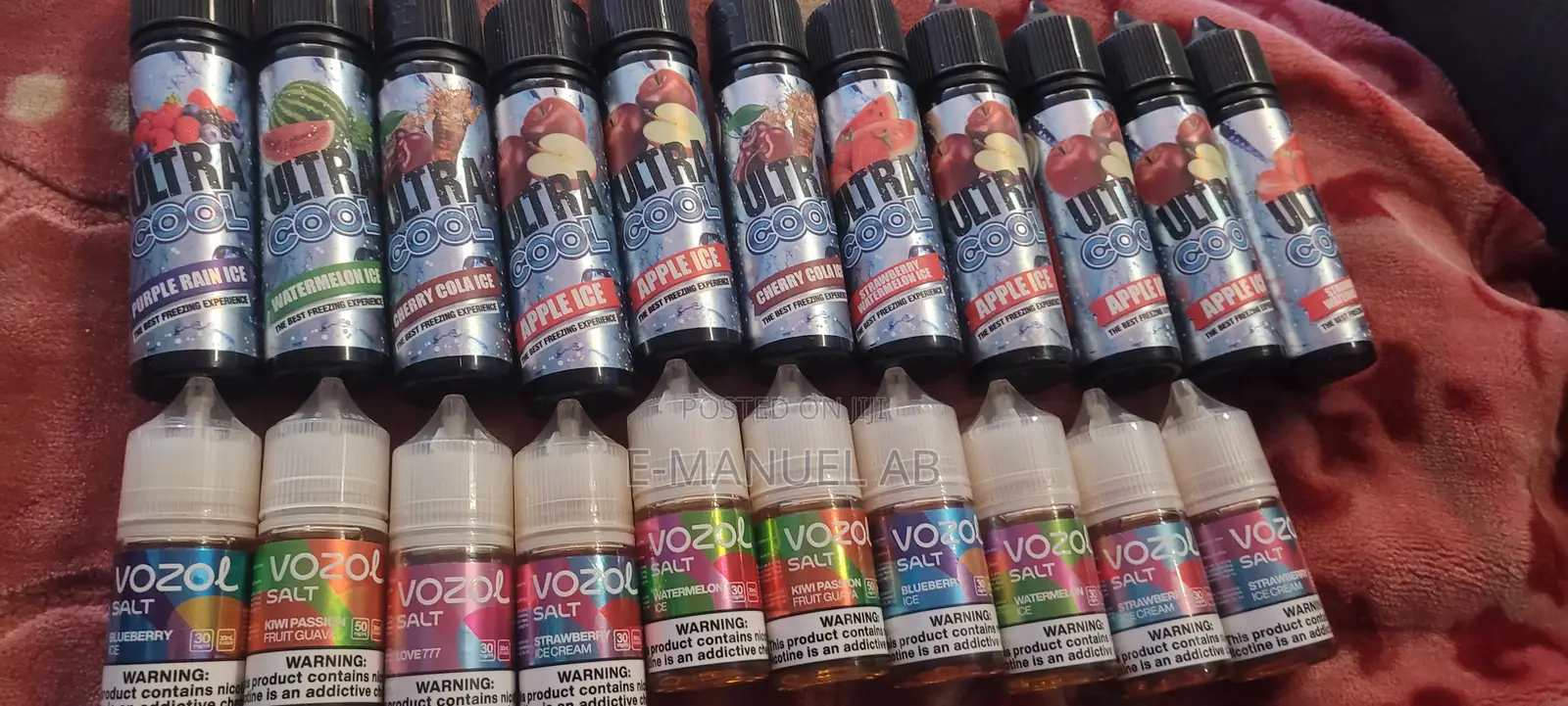 60ml and 30ml Vape Oil(juice)