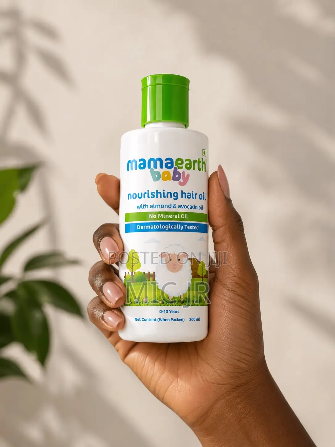 Mama Earth Baby Hair Oil