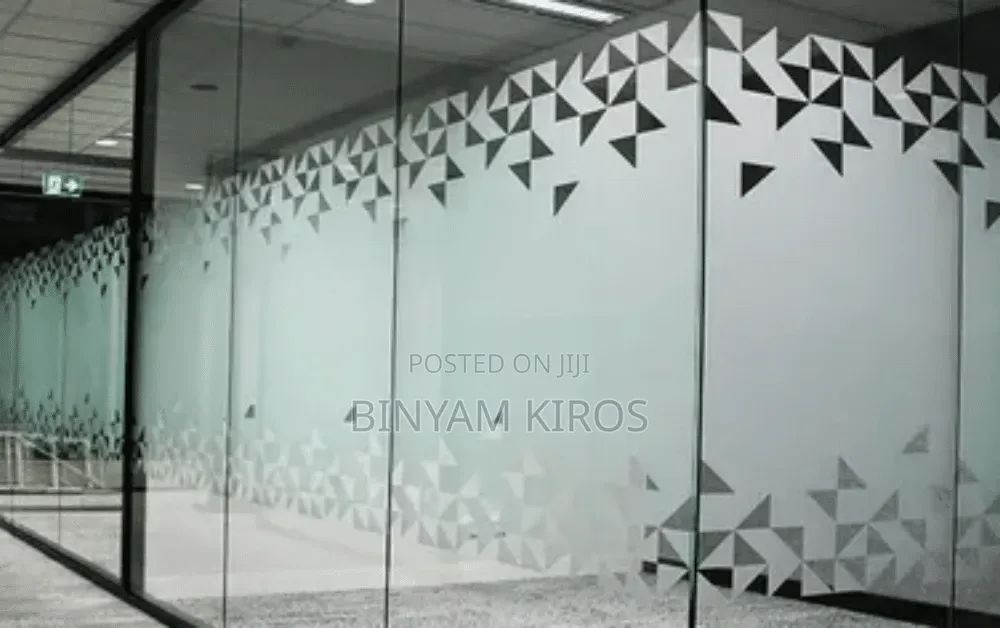 Frosted Sticker for Offices, Cafeteria,