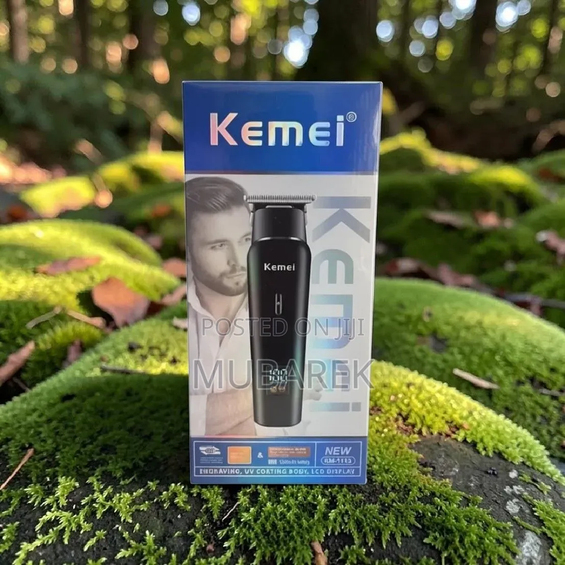 Kemei KM-1113 Professional Hair Trimmer With LCD Display