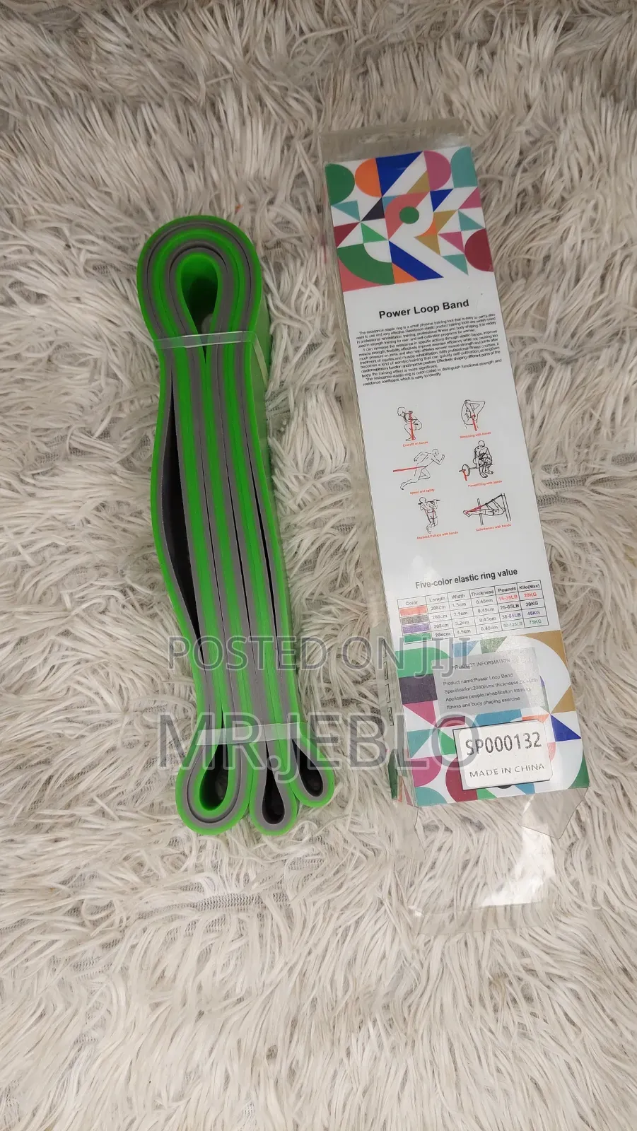 Power Loop Resistance Band–Heavy Duty Pull-Up Strength Training Band