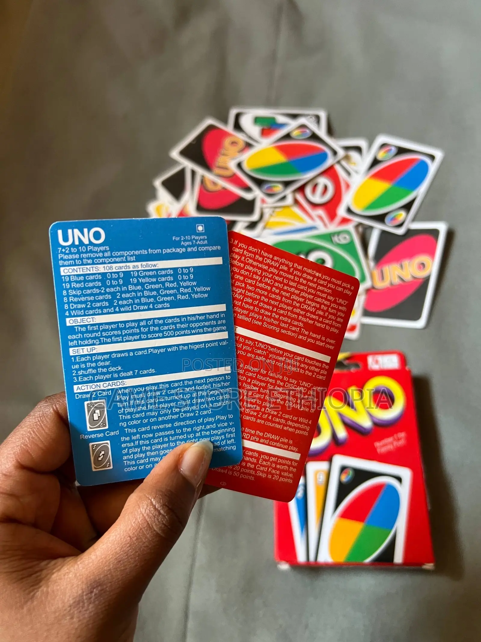 Double the UNO Fun! 2 Decks of UNO Cards Call