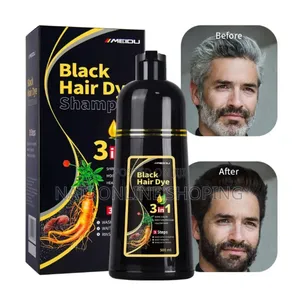 Black Hair Dye Shampoo 3 in 1