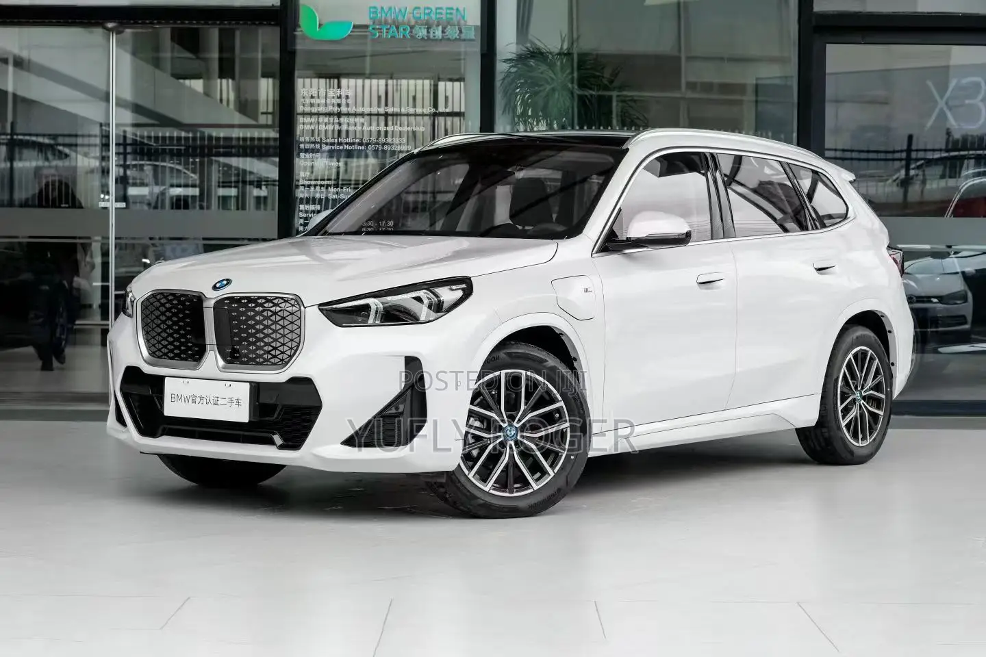 BMW iX xDrive50 Sports Activity Vehicle 2025 White