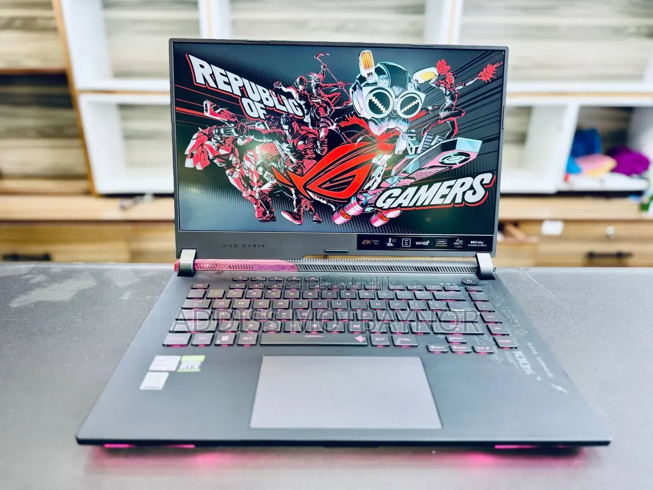 New Laptop Asus ROG Strix G15 16GB AMD Ryzen 9 SSD 512GB