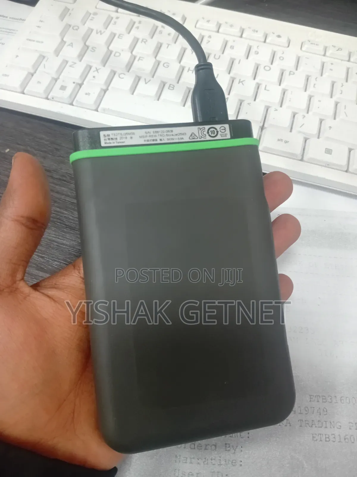 2Tb Transcend External Harddisk