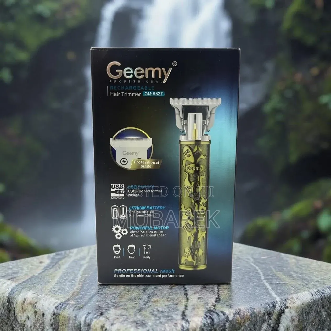 Geemy GM-6627 Rechargeable Hair Trimmer