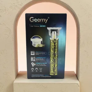 Professional Cordless Hair Beard Trimmer Geemy GM-6627