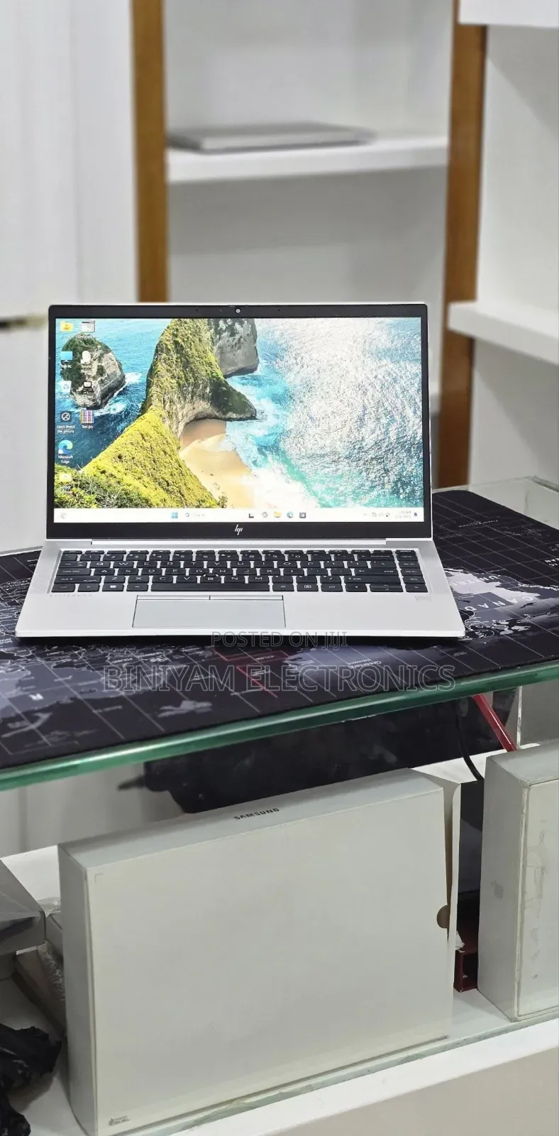 New Laptop HP EliteBook 845 G8 16GB AMD Ryzen 7 SSD 512GB
