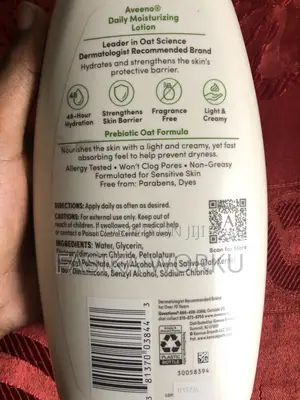 Aveeno Daily Moisturizing Location