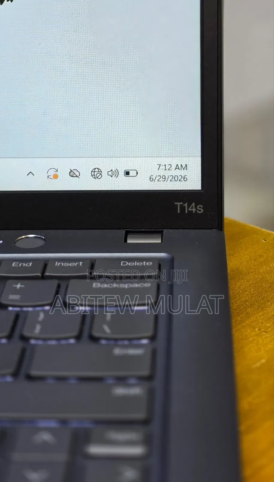 New Laptop Lenovo ThinkPad T14s G4 32GB Intel Core i7 SSD 512GB