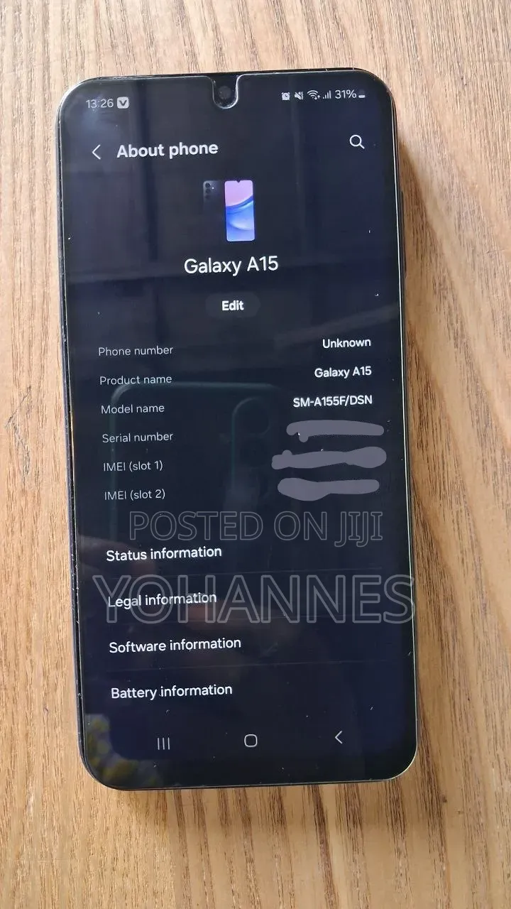 Samsung Galaxy A15 128 GB Blue