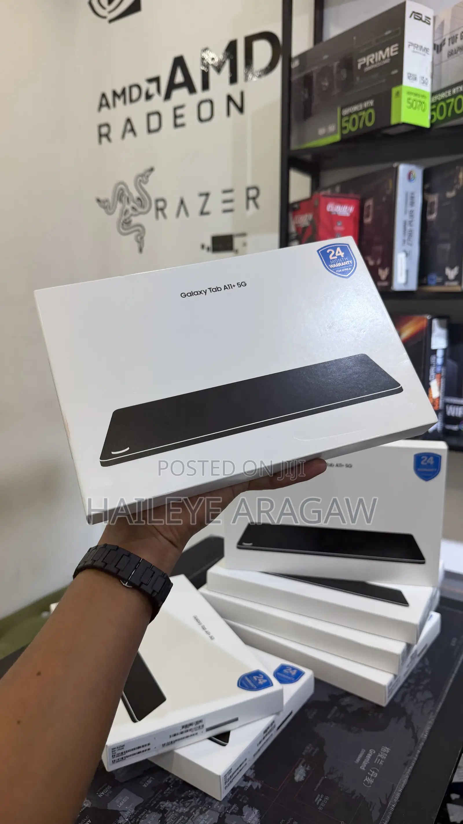 New Samsung Galaxy Tab A11+ 256 GB Black