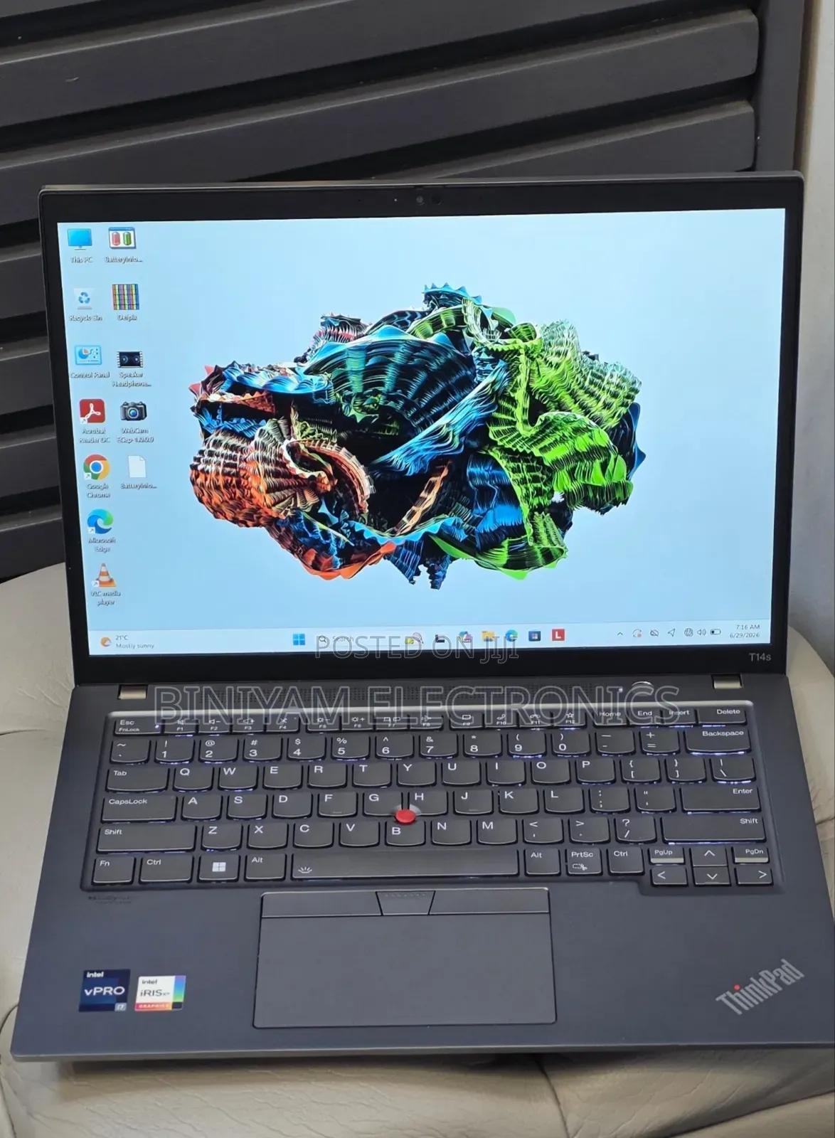New Laptop Lenovo ThinkPad T14s G4 32GB Intel Core i7 SSD 512GB