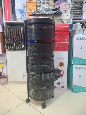 5 Layer Moveable Kitchen Storage Rack