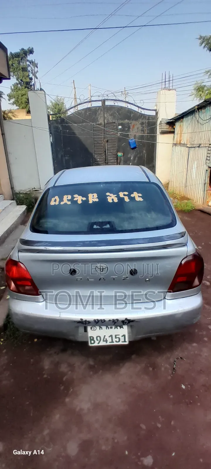 Toyota Platz 2002 Silver