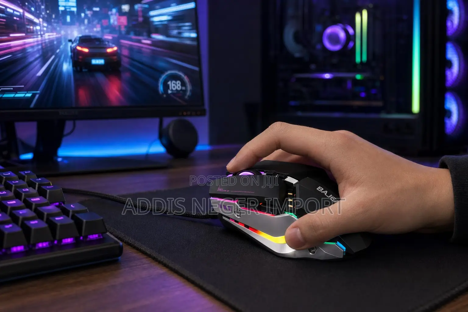 Bajeal G7 7-Button RGB Wired Gaming Mouse