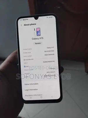 Samsung Galaxy A15 128 GB Gray