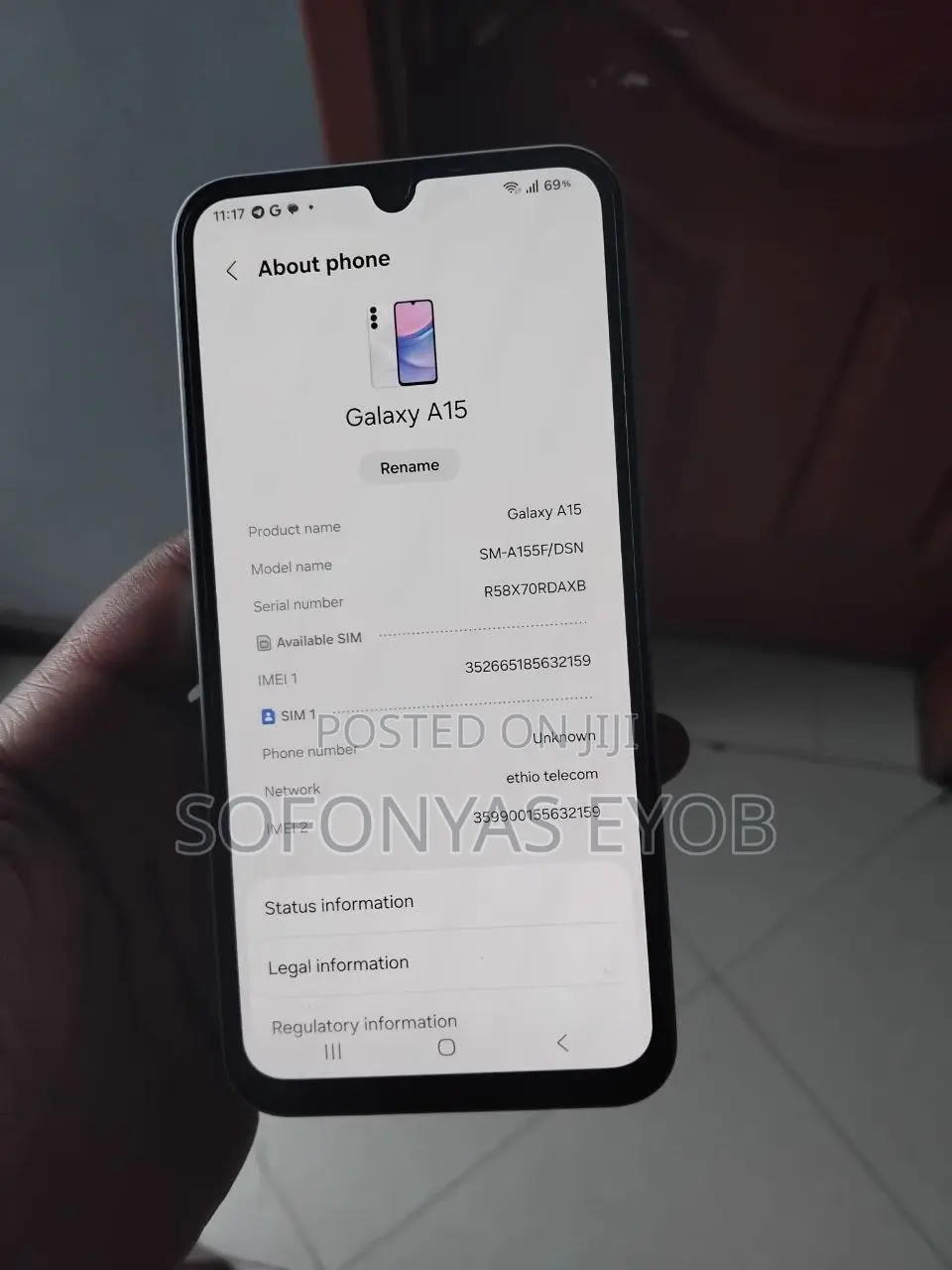 Samsung Galaxy A15 128 GB Gray