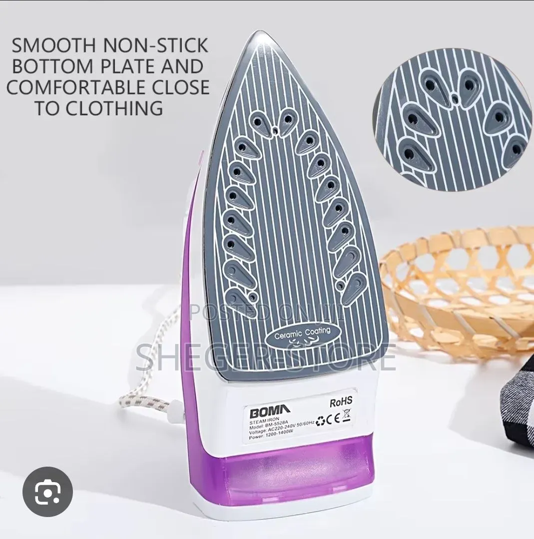 German Design Orginal Bomn Steam Iron 1200 W Series
