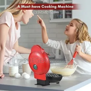 Orginal 350 W MINI WAFFLE MAKER
4" Cocking Surface